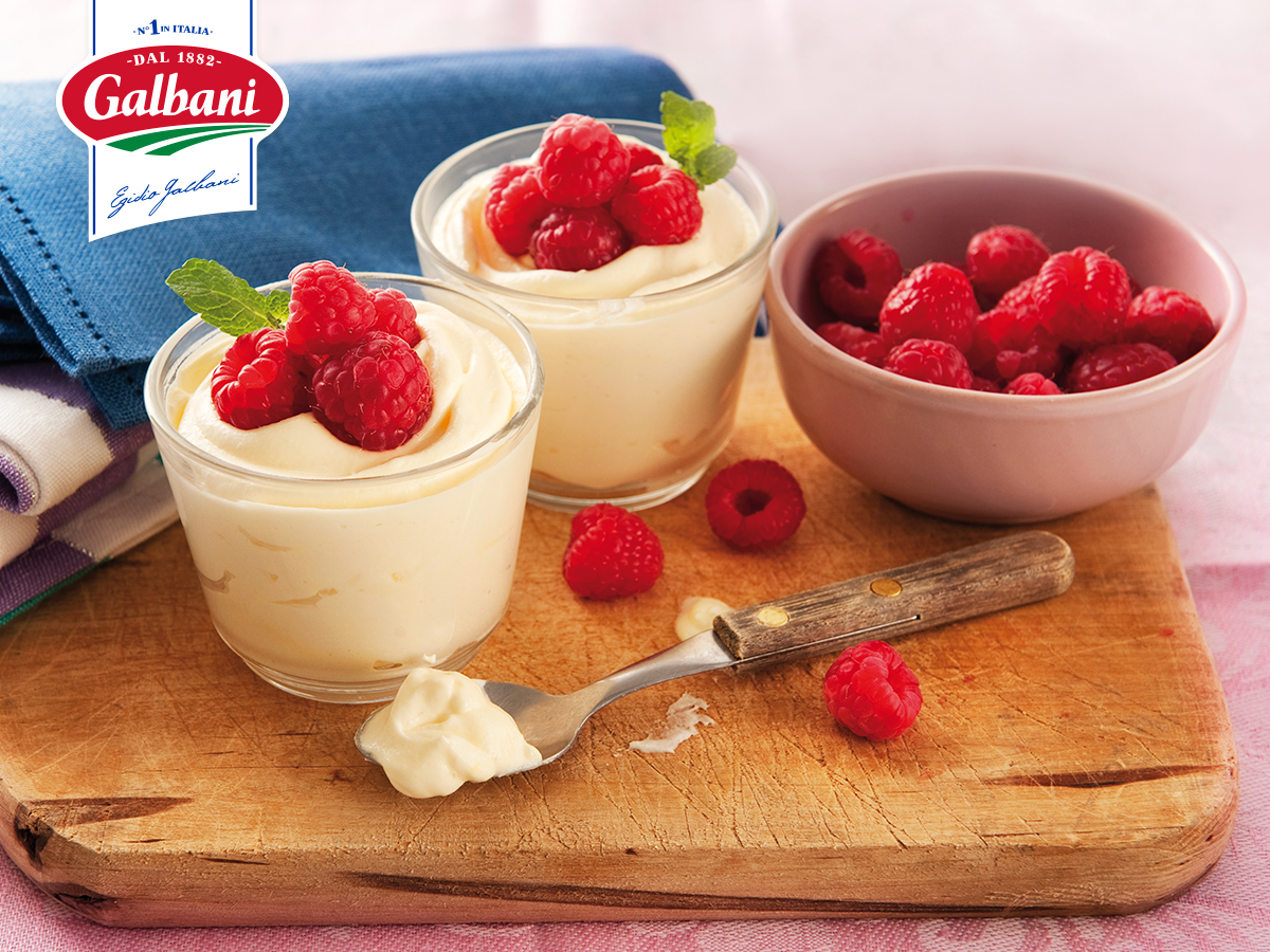 Nenechte léto odejít jen tak a vychutnejte si Crema di mascarpone con lamponi